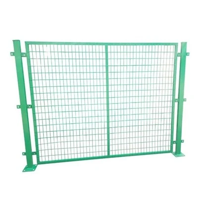 Green Coated Wire Fencing